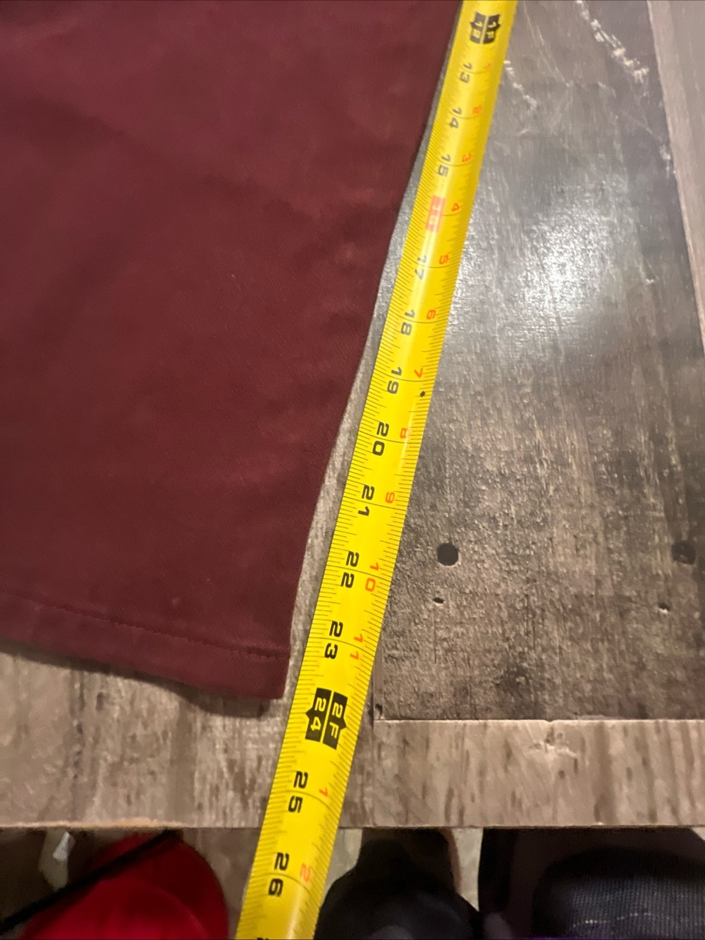 Judy Blue Wide-Leg Jeans in Brick Red - Picture 4 of 8